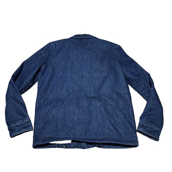 Element Wolfeboro Collection Denim Jean Jacket Size S Blue Button Up Sherpa - Picture 7 of 9
